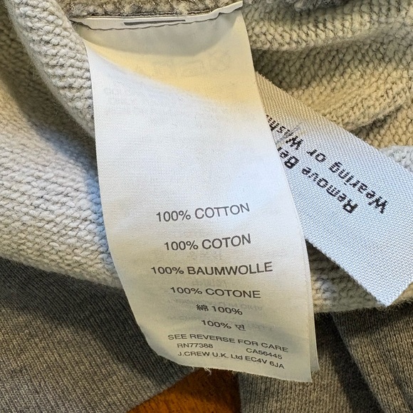 Womens J.Crew Velvet Floral Sweatshirt Size XXS - Picture 4 of 7